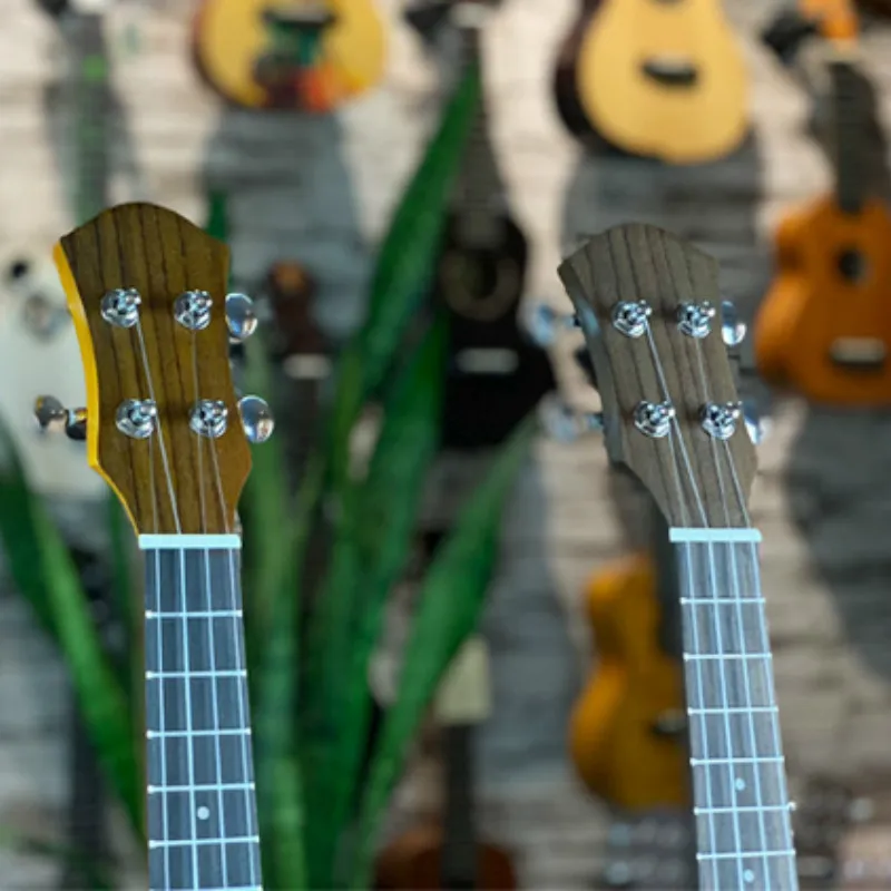 Укулеле 23 26 дюймов Топ твердые красные мини электрические концертные тенор