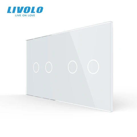 Стеклянная панель Livolo 151 мм х 80 мм - изображение