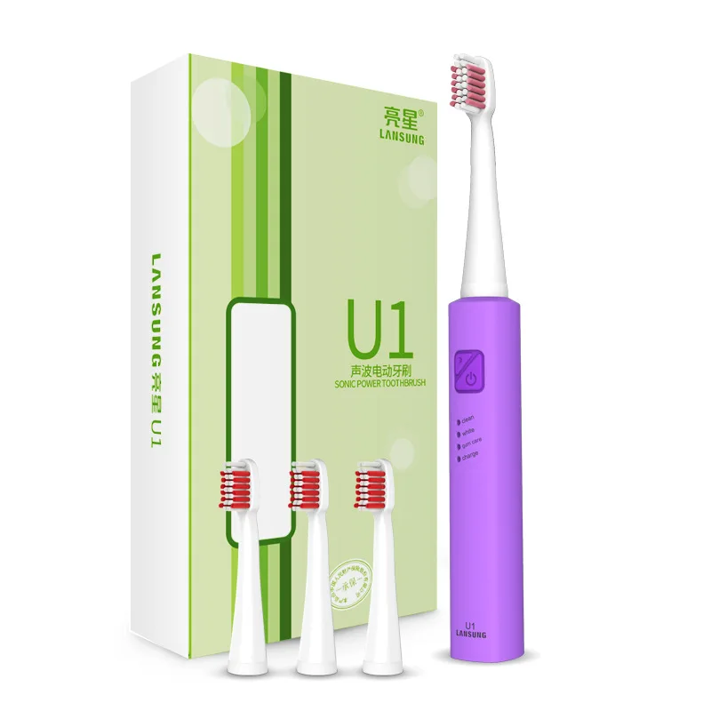 

Electronic Toothbrush U1 Ultrasonic Toothbrush Electric Tooth Brush Cepillo Dental Oral Hygiene Ultrasonic Vibrate USB