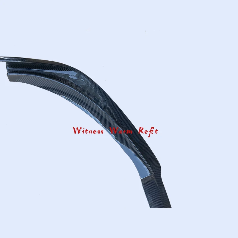 Для Tesla Model 3 2016 2017 2018 2019 углеродное волокно/FRP передний бампер спойлер для