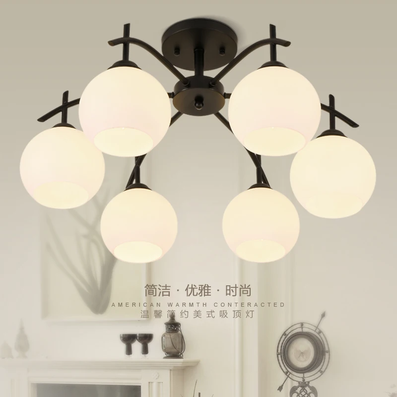 Современный светодиодный потолочный светильник AC85-265V для гостиной домашний