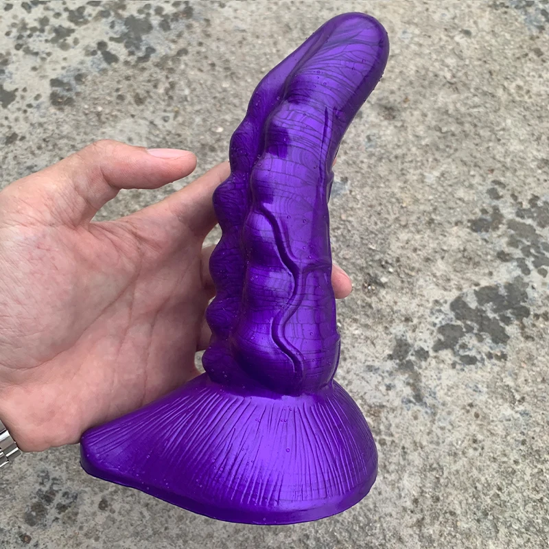 2021 Анальная пробка в форме языка массажные анальные игрушки для женщин и мужчин