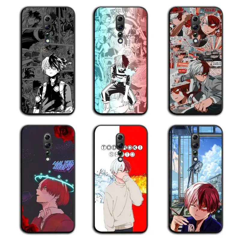 

Shoto Todoroki My Hero Phone Case For Oppo A5 A9 2020 Reno2 z Renoace 3pro A73S A71 F11