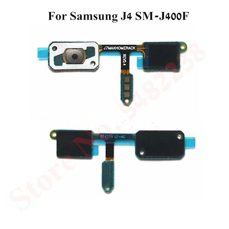 Оригинал для Samsung Galaxy J4 J400F SM-J400F Home button Back Return Sensor Flex cable меню key connector | Мобильные