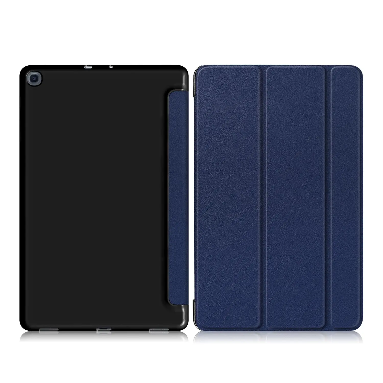 T515-TPUSZ-DarkBlue Ультра тонкий PU чехол для samsung Galaxy tab A 10,1 SM-T510 T515 планшет чехол для samsung tab a 10.1 чехол - Цвет: T515-TPUSZ-DarkBlue