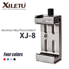 XJ-8 штатив с зажимом для мобильный телефон, крепление для смартфона, фонарика, микрофона, крепление для спиртового уровня, Холодный башмак