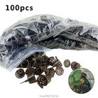 100 шт.упак. завод по производству удобрений корзины с крышкой Орхидея развивать парк корень горшки питомники бонсай сельское хозяйство аквариум O28; Прямая поставка