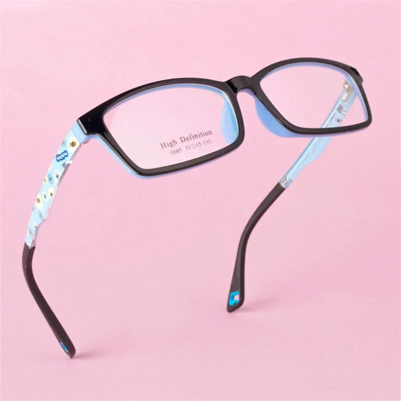 Детские очки легкие с гибкой оправой детские по рецепту для мальчиков и девочек