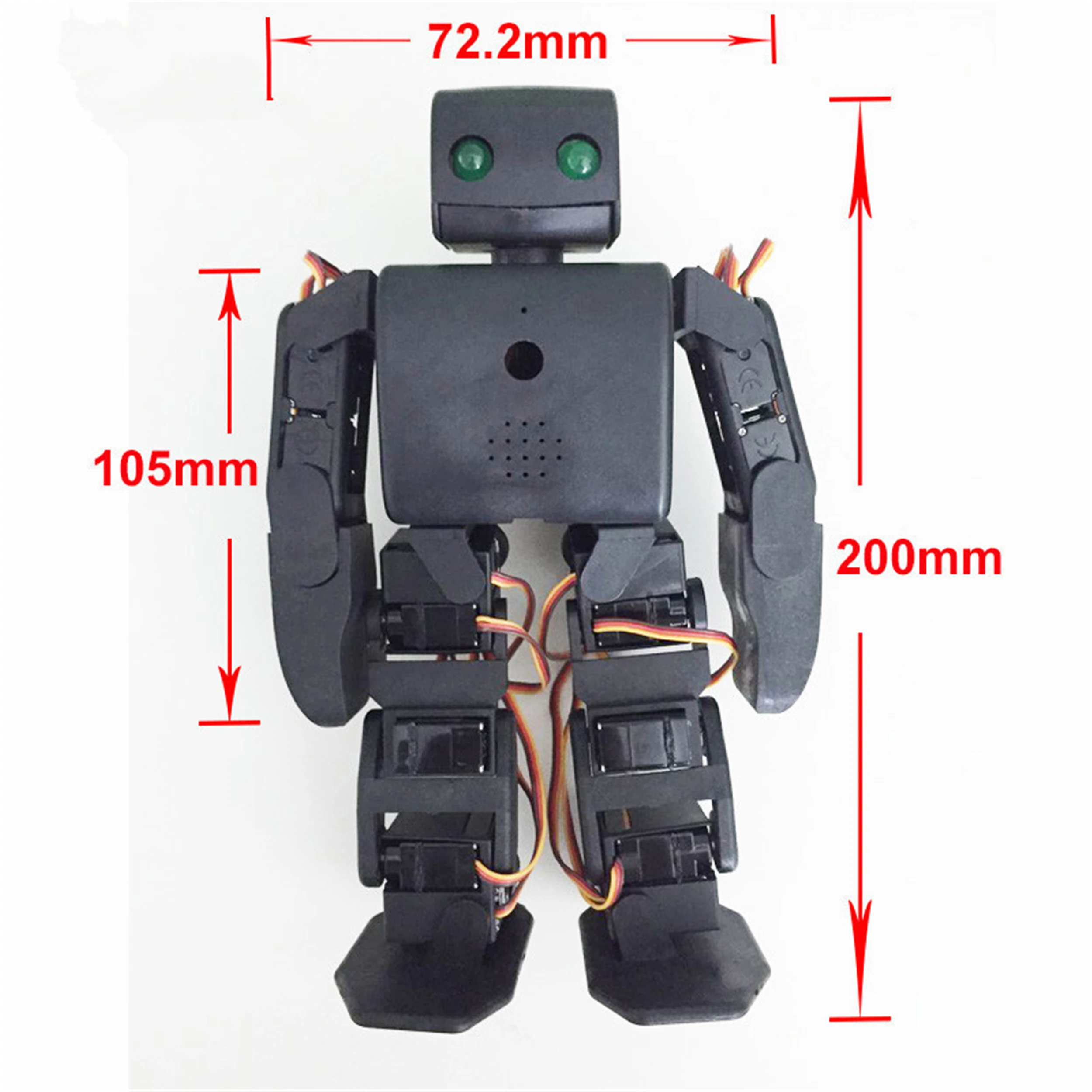 3D печать 18DOF RC Роботизированный человекоидный робот с беспроводным контроллером