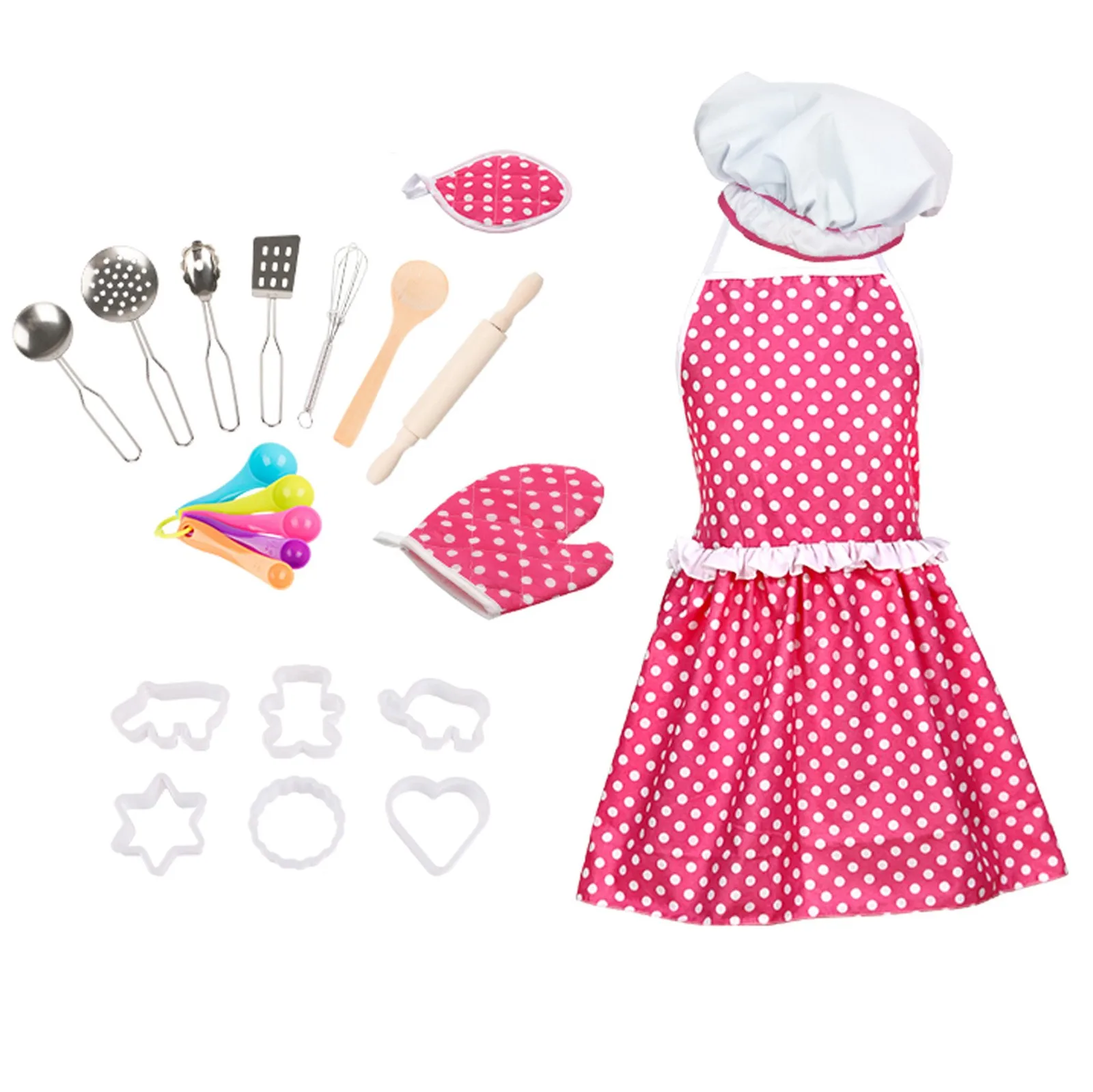 Набор для повара For Kids Kitchen And наборы выпечки Dress Up ролевые Игрушки детские Новый