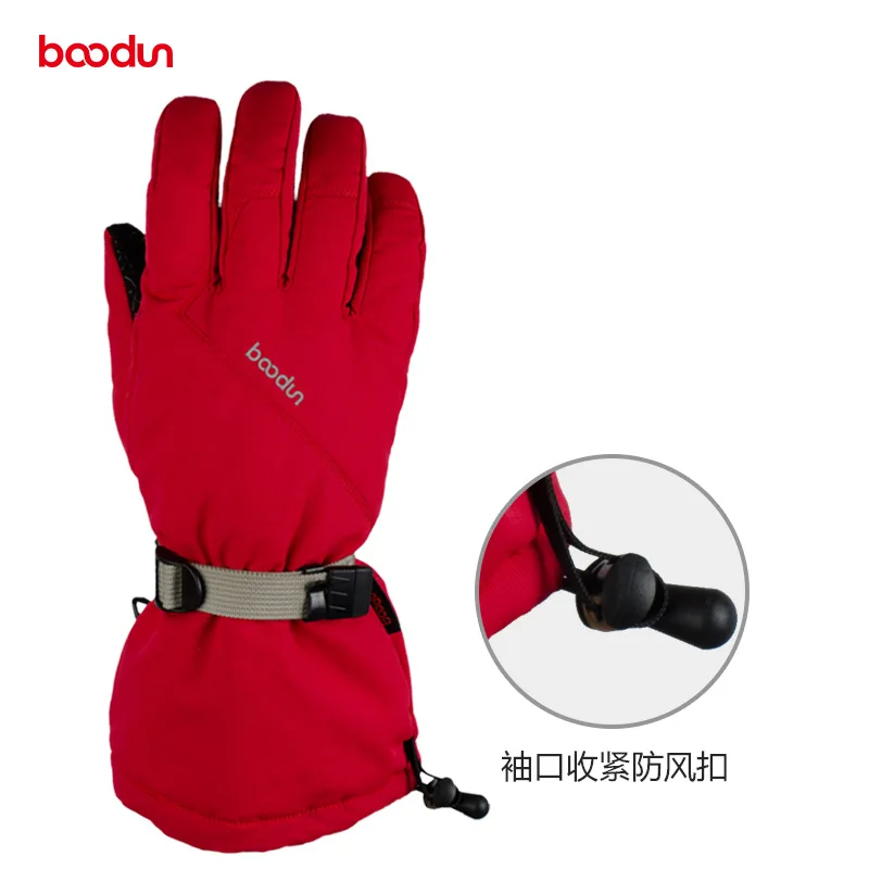 

Ski Gloves Men's And Women's Winter Warm Cold Wind-Resistant Waterproof Winter Plus Velvet Thickening Outdoor Sports Riding