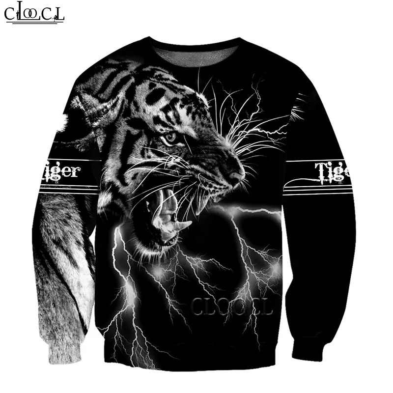 

HX Beautiful Animal Tiger Lightning 3D Print Fashion Hoodies Men Sweatshirt Unisex Zip Pullover Casual Tracksuit Drop Shipping