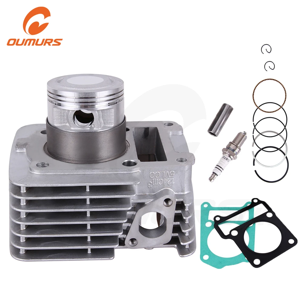 Комплект торцевых колец для мотоцикла OUMURS прокладок поршневого цилиндра Yamaha TTR125