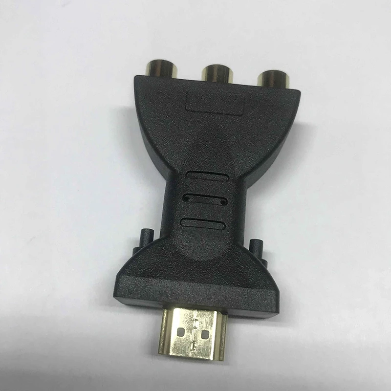 HDMI-совместимый с 3 RGB RCA Видео Аудио адаптеры HDMI-штекер на видео аудио адаптер