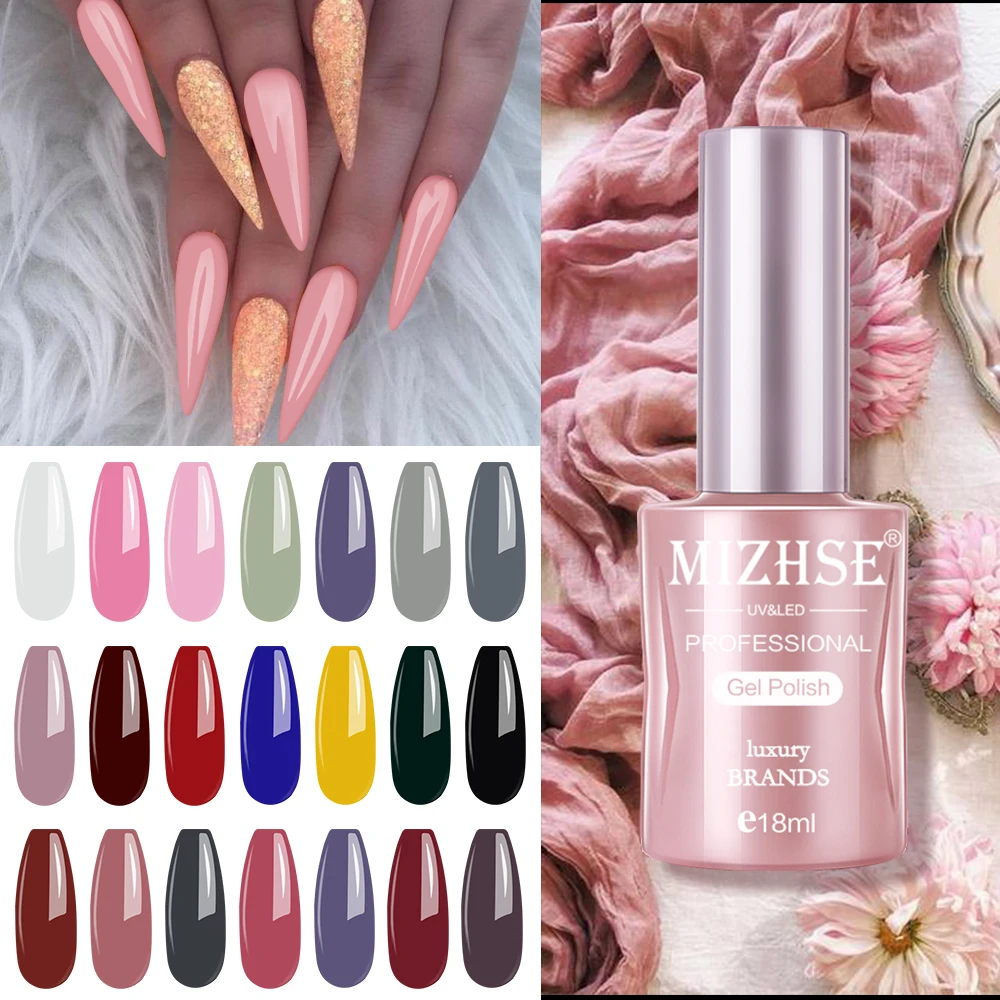 Гель лак MIZHSE для ногтей 18 мл 1 шт.|Гель ногтей| |