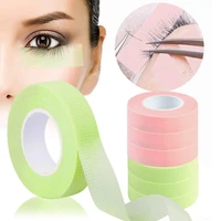 25 rolls eyelash extension lint free eye pads white tape under eye pads paper t for false eyelash patch make up tools