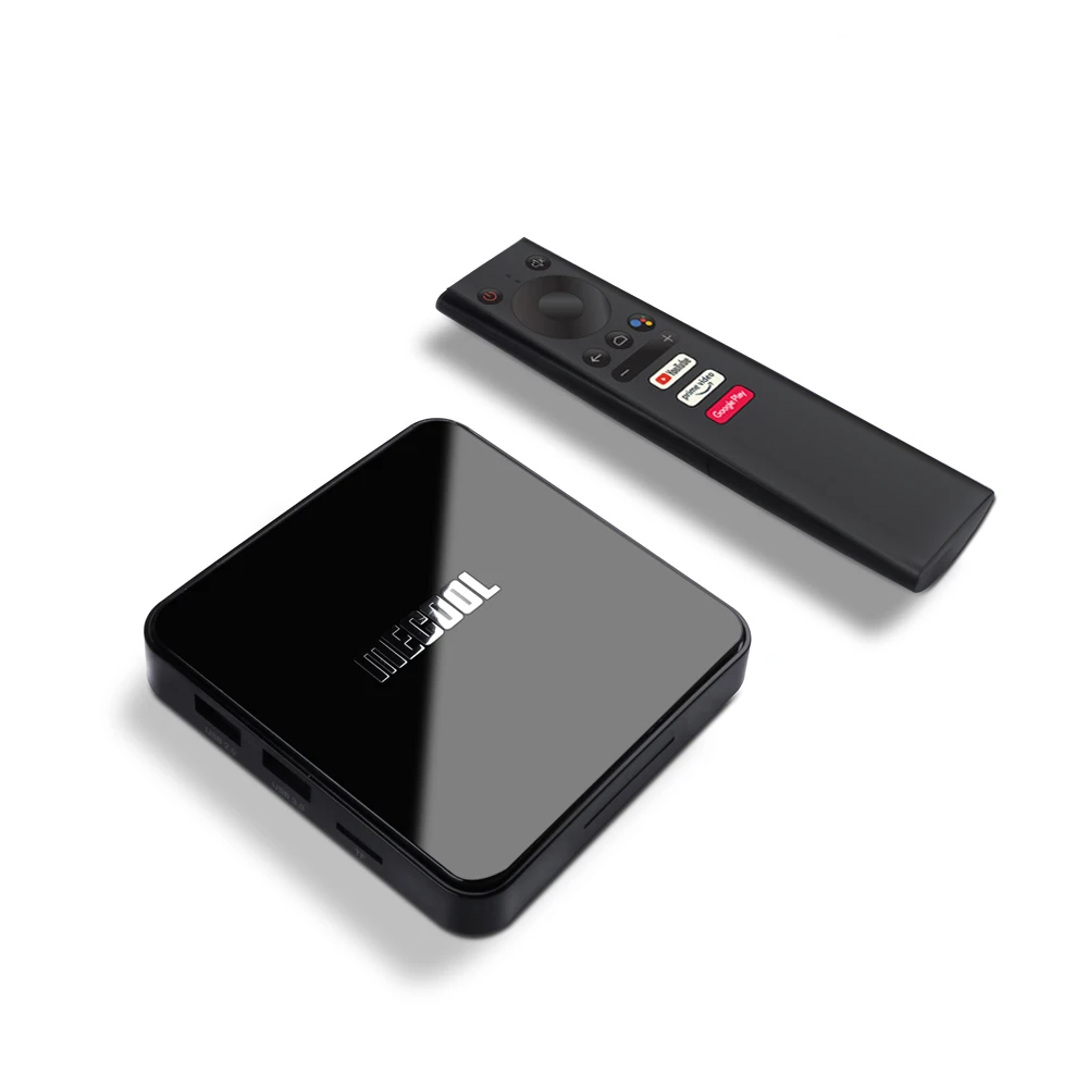5 шт. MECOOL KM3 в ТВ Android 10 0 Google Сертифицированный коробка 4 Гб 64 Amlogic S905X2 4K 5G