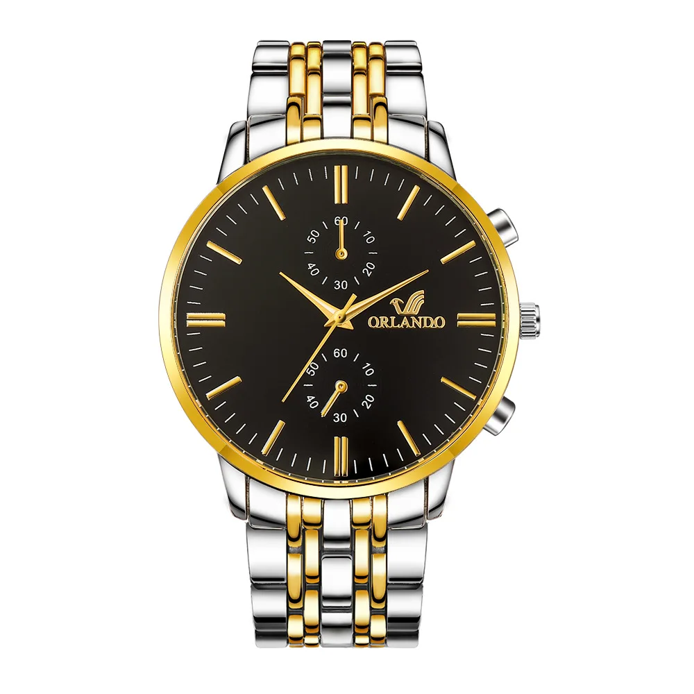 Orlando 2020 Luxury Brand Men Watch Business Male Quartz Watch Male Clock Casual Fashion Gentleman Clock