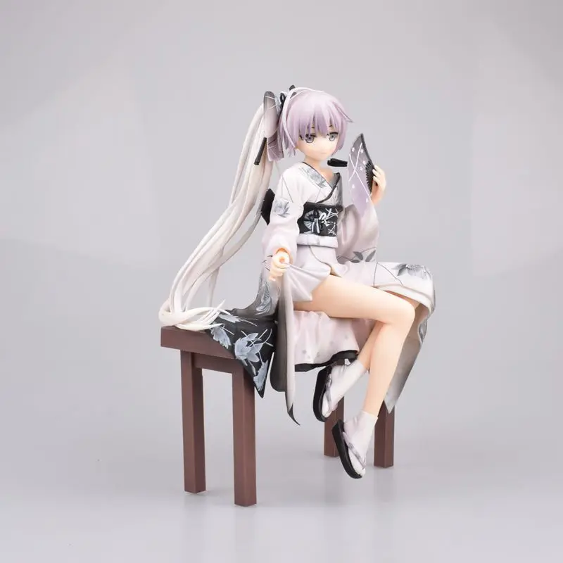 Кимоно из сериала Yosuga no Sora Kasugano Привлекательные девушки ПВХ экшн фигурка сидячий