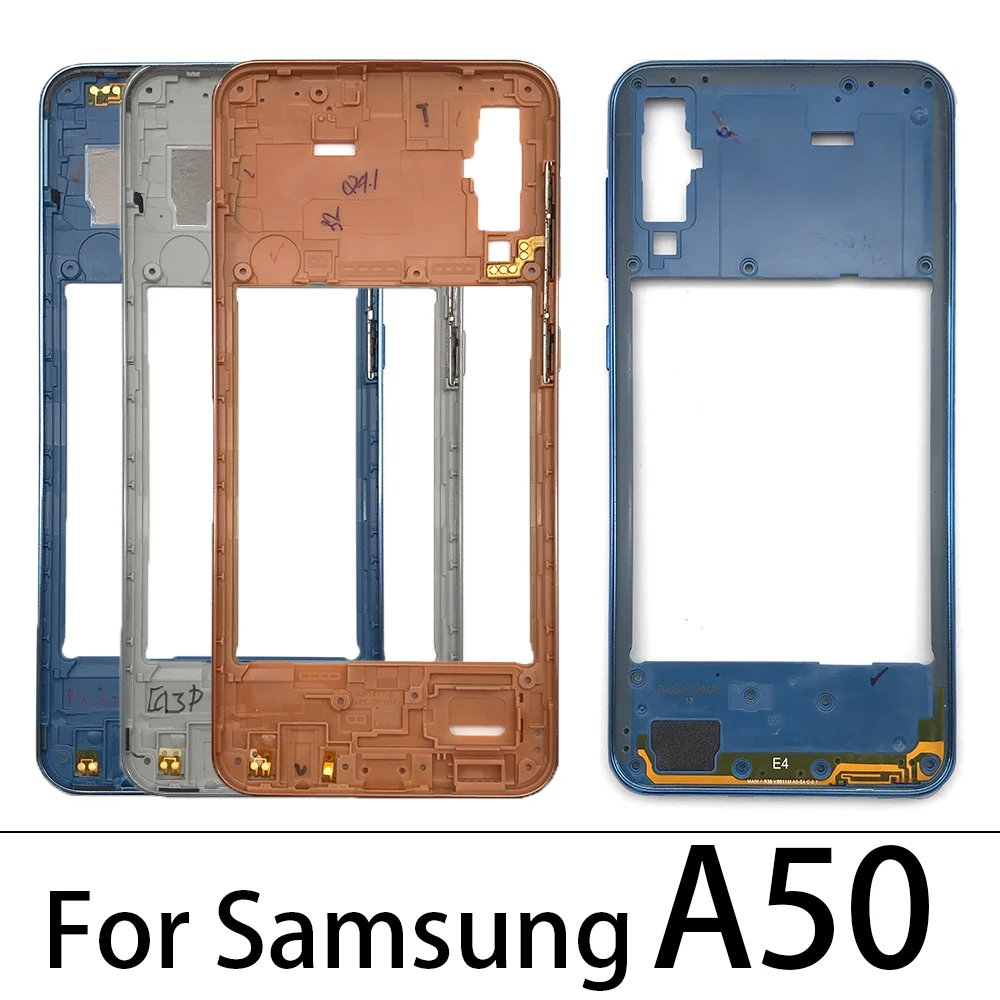 Новая средняя рамка Корпус чехол для Samsung Galaxy A51 A71 A20 A50 среднего телефона пластина задний корпус чехол-накладка (art.: 3920b445cf840) - 3920b445cf840