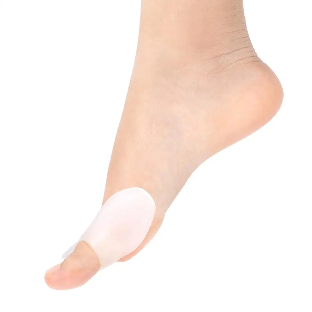 

Silicone 3 Pair Cushioned Bandages Hammer Toe Separator Splints Syndrome Toe correction Hallux Valgus Correction Broken Toe Wrap