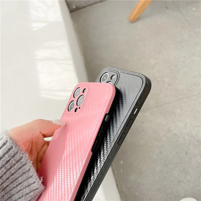 

Cute Cartoon Smile Phone Case For iPhone 11 Pro MAX X XS XR 7 8 Plus 12 Mini Simple Colorful Couple Soft TPU Back Cover