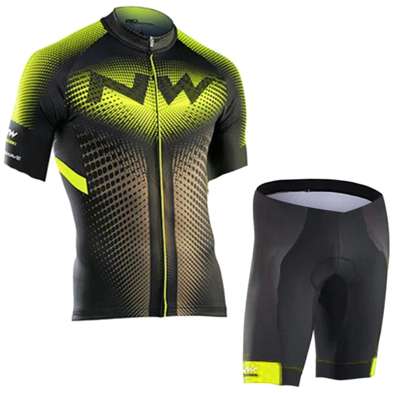 Normal Cycling Set Northwave Nw летний комплект из Джерси для велоспорта, дышащая одежда для горного велосипеда, одежда для горного велосипеда, одежда для велоспорта - Цвет: Normal Cycling Set