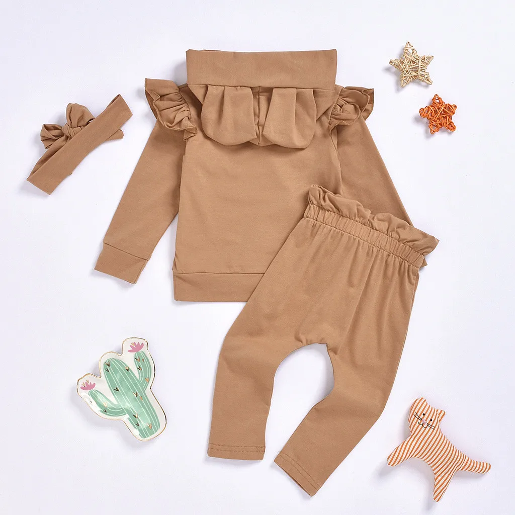 Одежда для маленьких девочек новорожденных с капюшоном и длинными рукавами