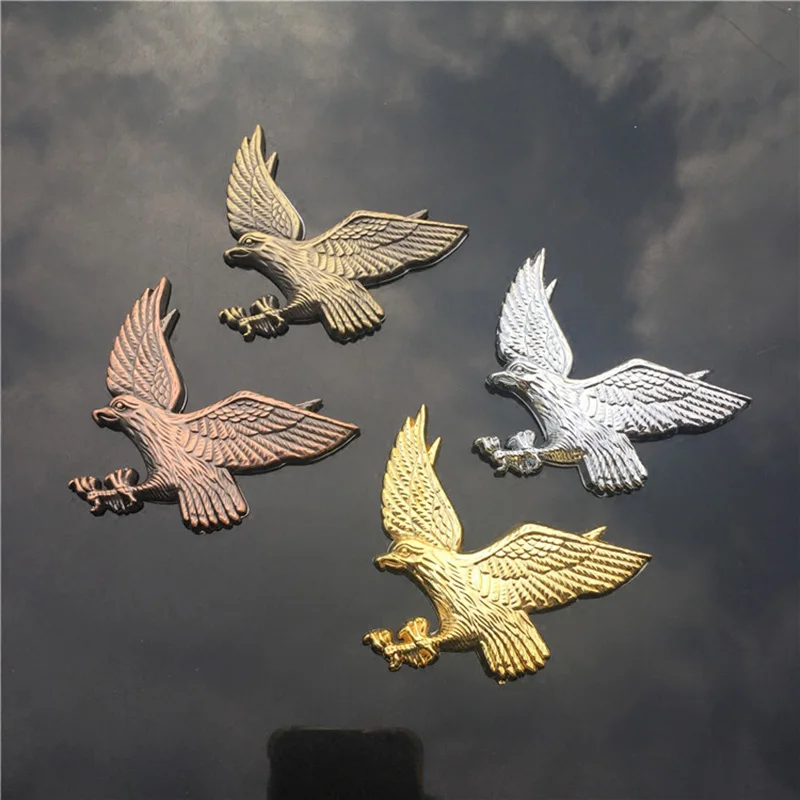 Металлические автомобильные 3D наклейки 1 шт. значок с логотипом орла аксессуары