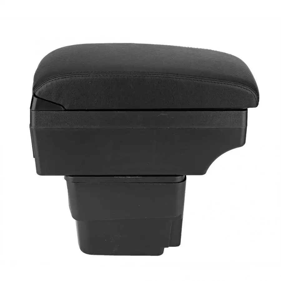 

Car Central Armrest Storage Box ABS+PU Fit for Kia Rio 3 2012-2016