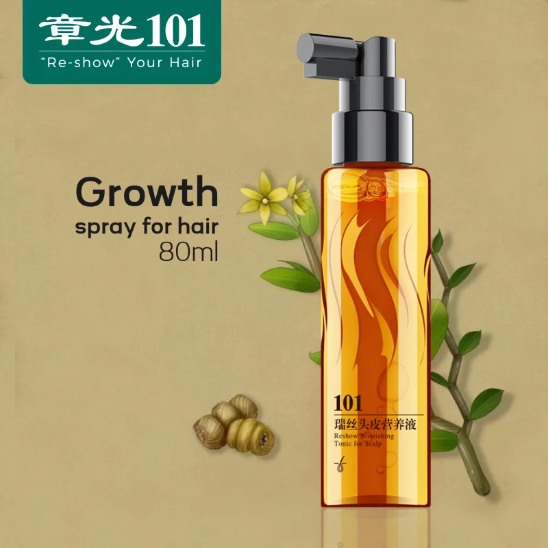 

ZHANGGUANG101 Reshow Hair Growth Nourishing Tonic Spray for Scalp 80ml Hair loss Treatment