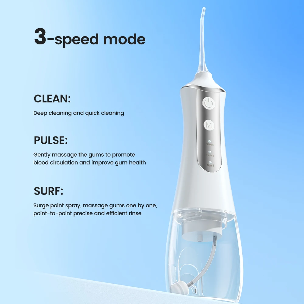 Стоматологический Ирригатор GAIATOP Перезаряжаемый USB-прибор для чистки зубов |