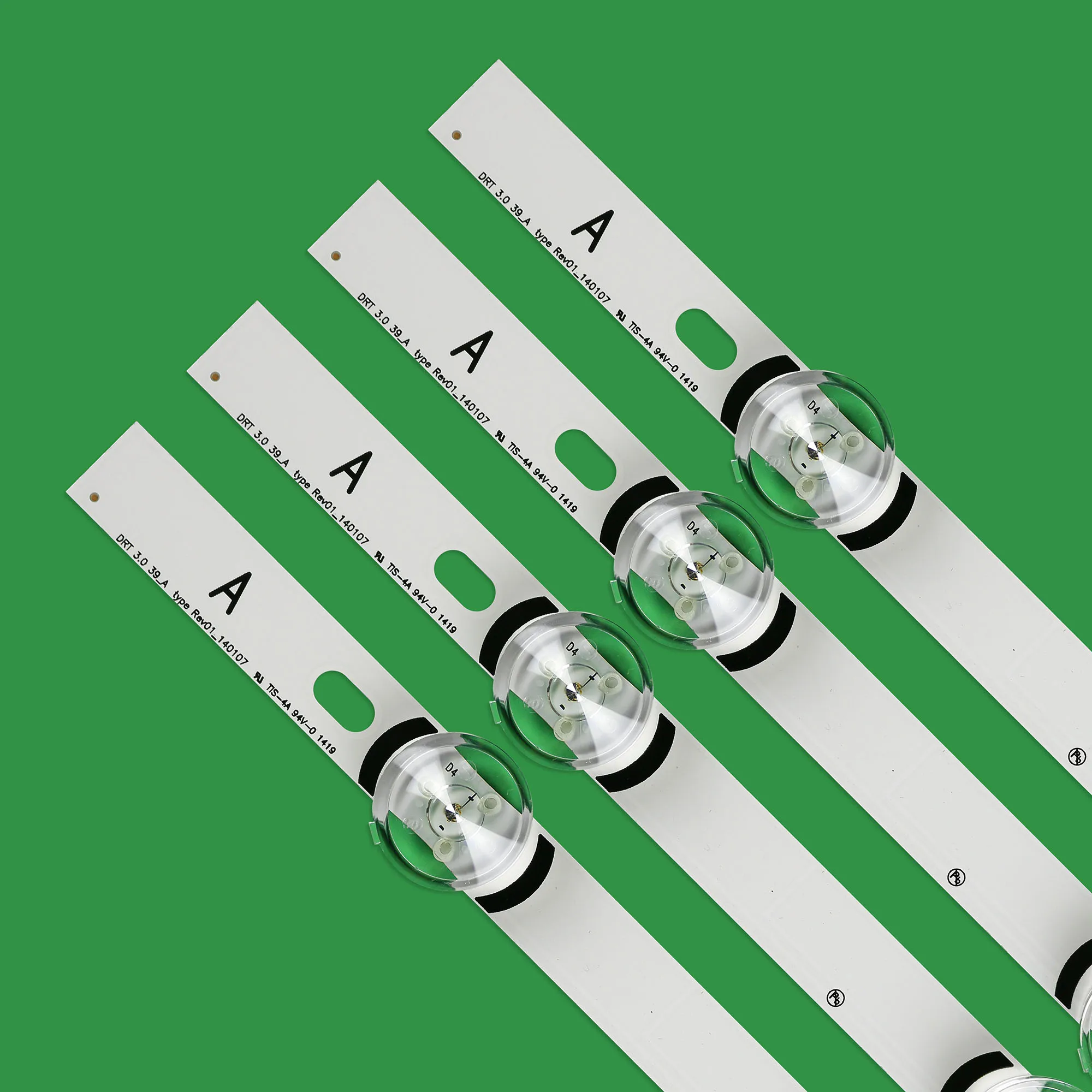 LED Backlight strip 8 Lamp For LG TV 390HVJ01 lnnotek drt 3.0 39&quot 39LB5610 39LB561V 39LB5800 39LB561F DRT3.0 39LB5700 39LB650V |