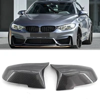 1 pair rearview mirror cover car side rear view mirror case covers caps m4 style for bmw 3 4 series f23 f30 f31 f32 f33 f36 f87