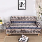 Эластичный чехол для дивана в гостиную, эластичный плотный чехол для полноразмерного дивана, однотонный чехол для дивана, чехол для кресла