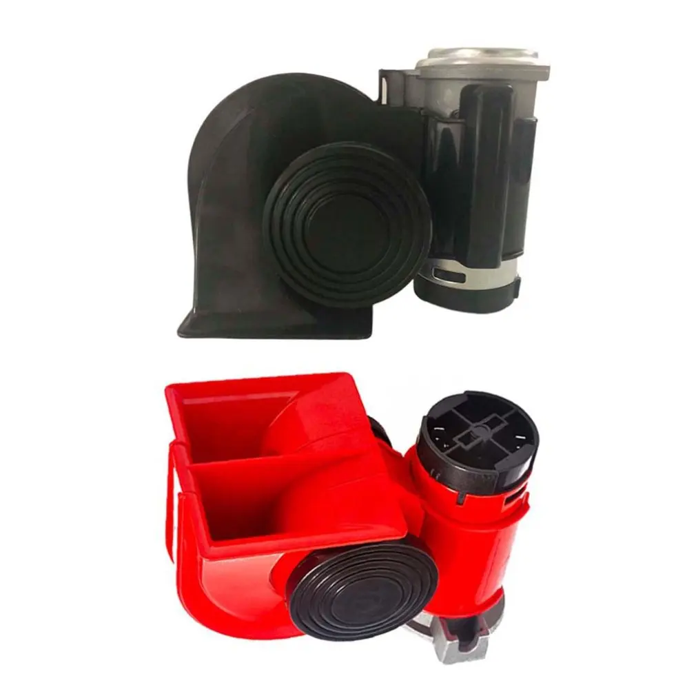 

Loud Dual-tone Snail Horn Universal Electric Air Horn Car Auto Horn Integrated Helicoid Air Loud Horn