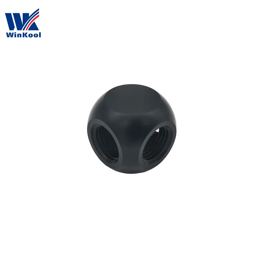 WinKool G1/4 &quot 3 ходовой 4 соединитель тройник фитинги сплиттер для водяного