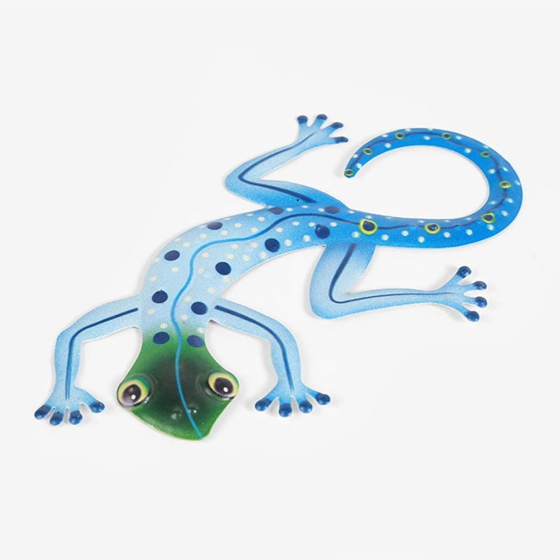 

5 Pcs Metal Gecko Wall Decor - 12 Inch Gecko Art Wall Decorations