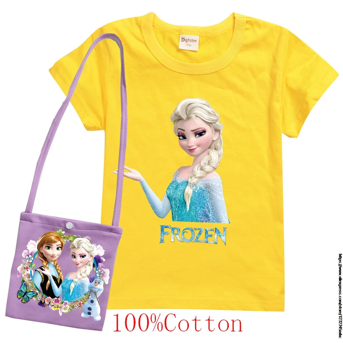 Disney летнее платье с изображением Эльзы из мультфильма Холодное сердце