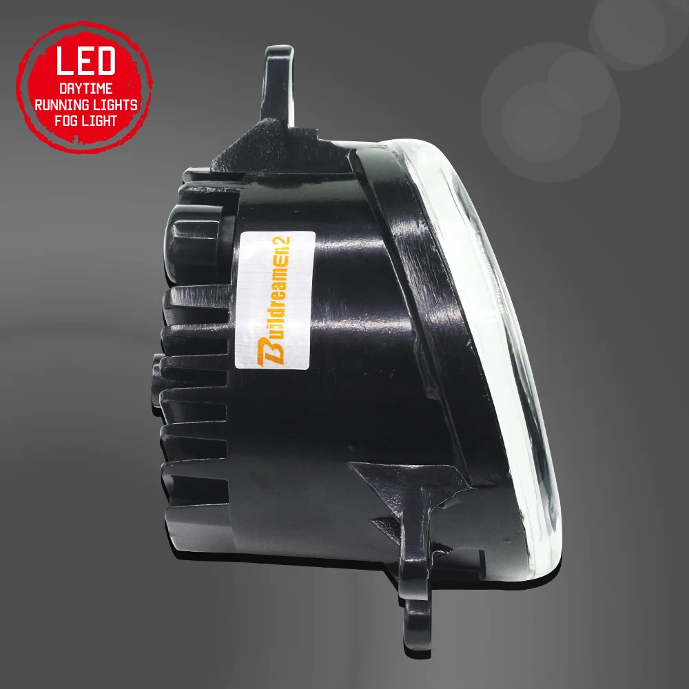 Buildreamen2 2 X светодиодный автомобильный противотуманный светильник дневной