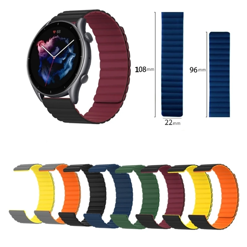 

Браслет для huami-Amazfit GTR 3/GTR 3 pro 22 мм с защитой от пота