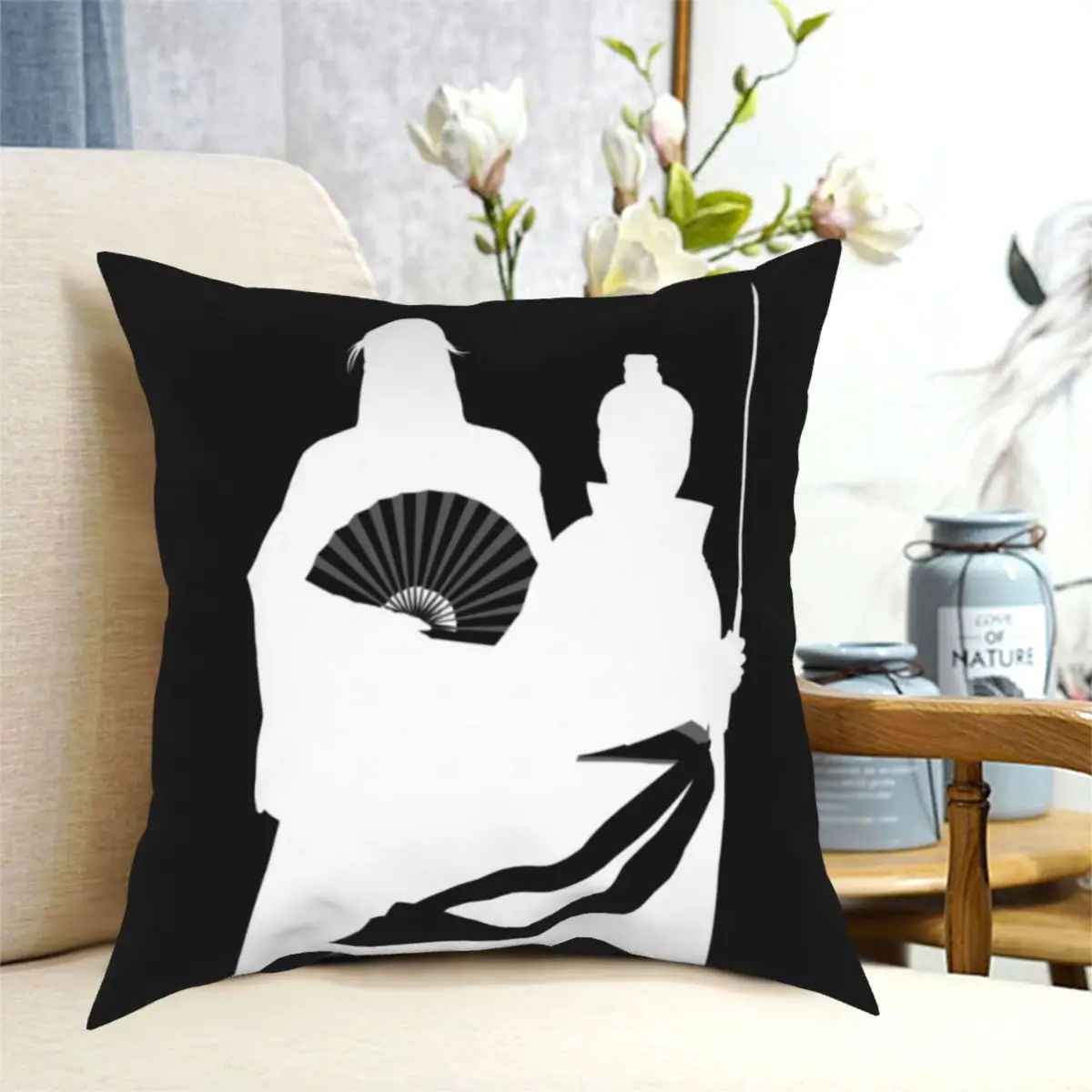 

Word Of Honor Zhou ZiShu Wen Ke Xing Pillowcase Printing Polyester Cushion Cover Decorative Throw Pillow Case Cover Home 40X40cm