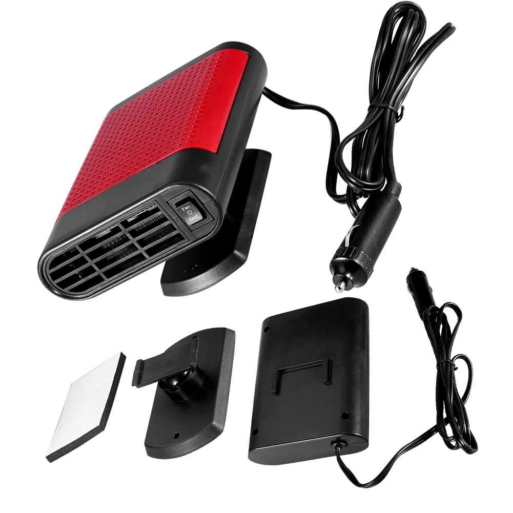 12 В Универсальный автомобильный обогреватель вентилятор зимний для окон