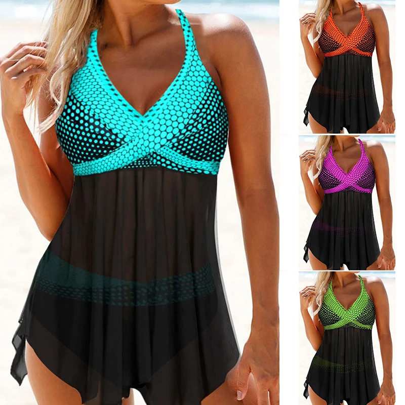 

Women's Swimsuits Plus Size Backless Polyester Bathing Suit for Ladies New PSEN999