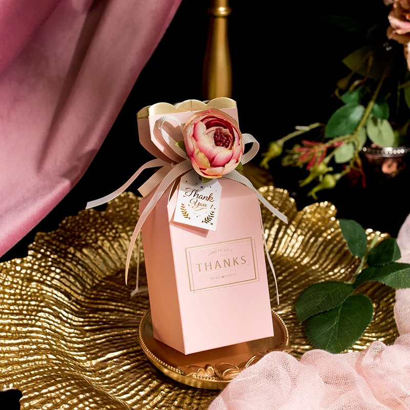 

1pcs Jewelry Boxes and Packaging Organizador De Joya Wedding Candy Chocolate Packaging Bags for Business Ring Wholesale Gift Box