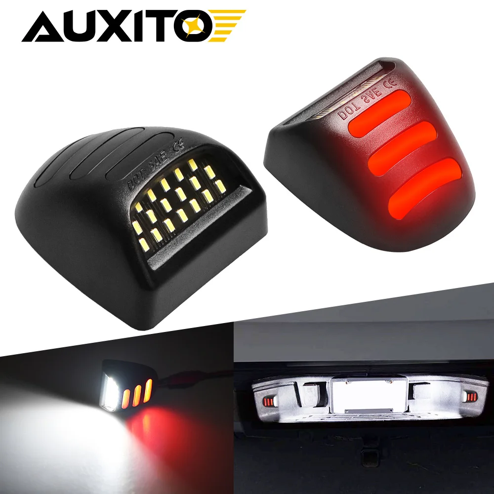 

2x Error Free Led License Plate Light For Chevrolet Avalanche Silverado 1500 2500 3500 Tahoe Traverse Number Plate Auto Lamp