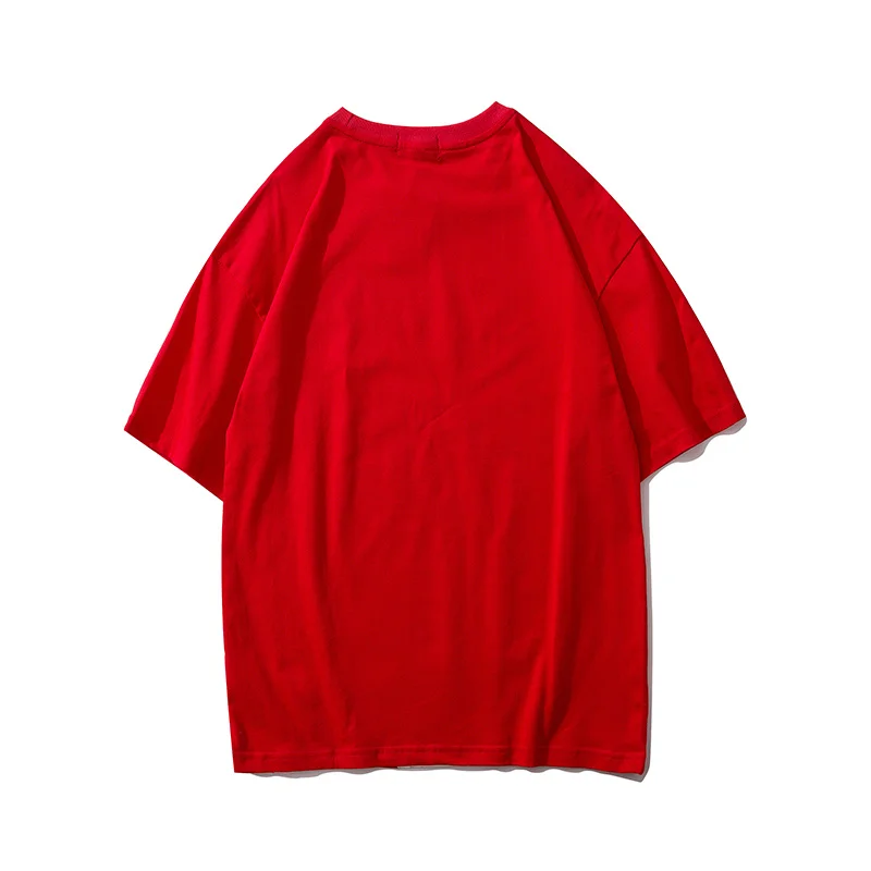 Мужская футболка с коротким рукавом Повседневная хлопковая Футболка в стиле