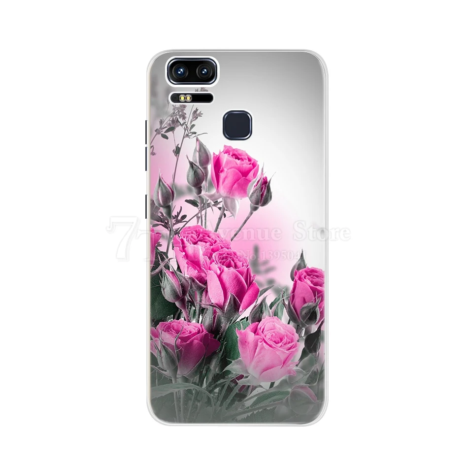 Чехол с принтом для Asus ZenFone 3 Zoom ZE553KL мягкий чехол из ТПУ S Z01HD Z01HDA силиконовый