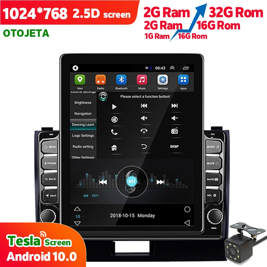 9 7 &quotТесла радио автомобильный Android плеер для SUZUKI WAGONR 2010 2018 Gps навигации