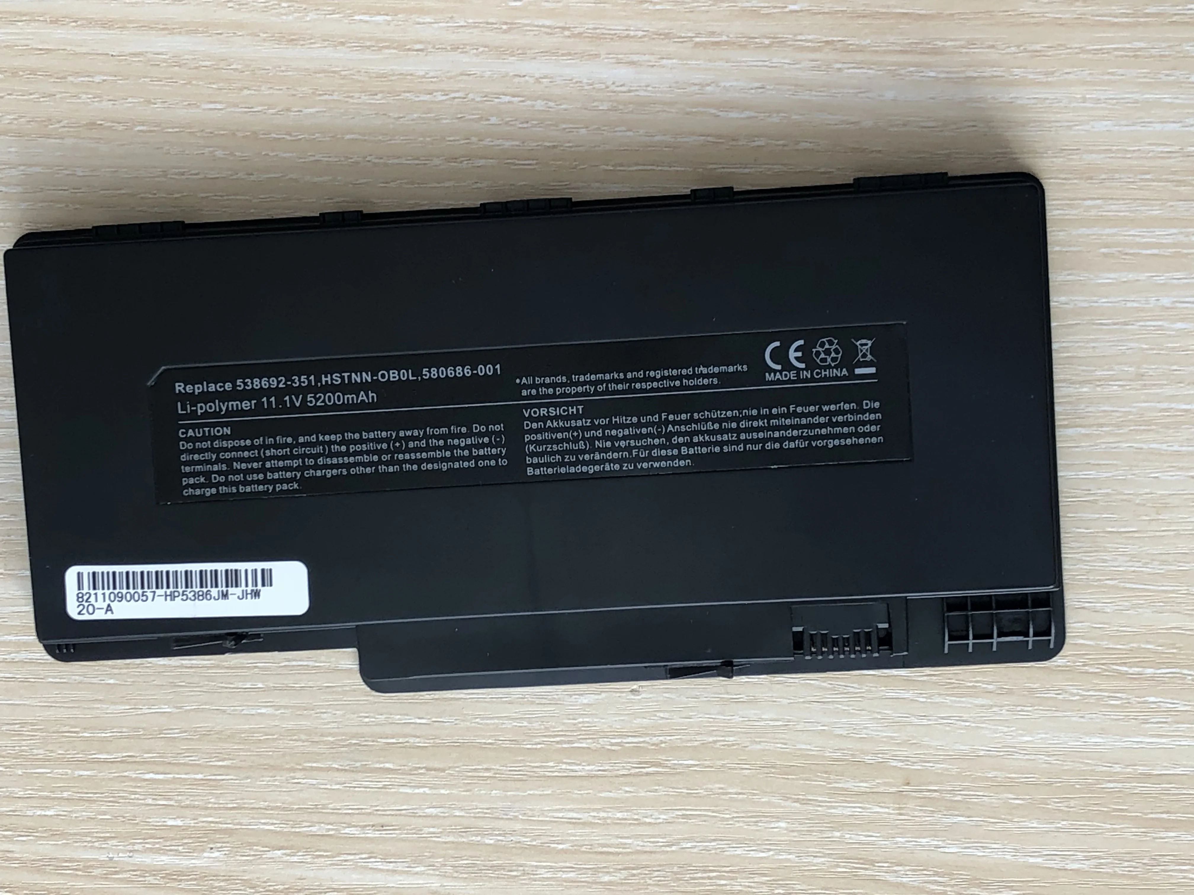 Батареи для портативных компьютеров струйного принтера HP Pavilion dm3t HSTNN E02C FD06 538692 351